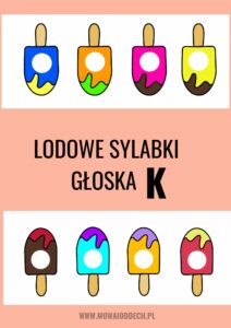 LODOWE SYLABKI - głoska K