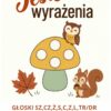 Jesienne wyrażenia plus dwie karty uniwersalne Jesienne WYRAŻENIA