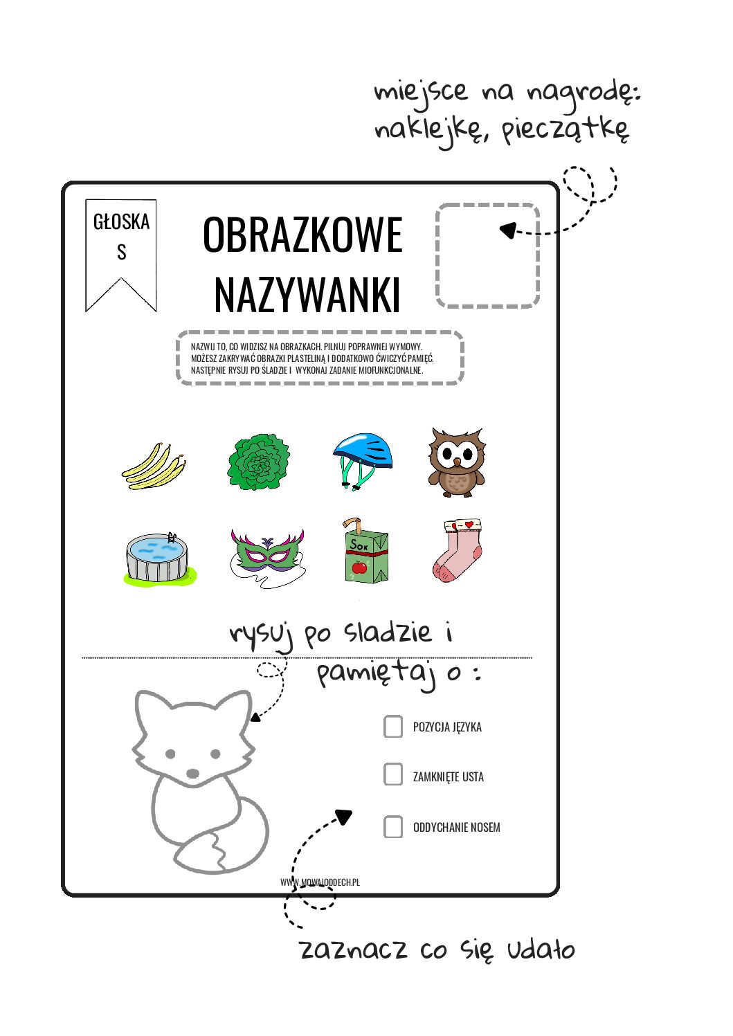 OBRAZKOWE NAZYWANKI jesień