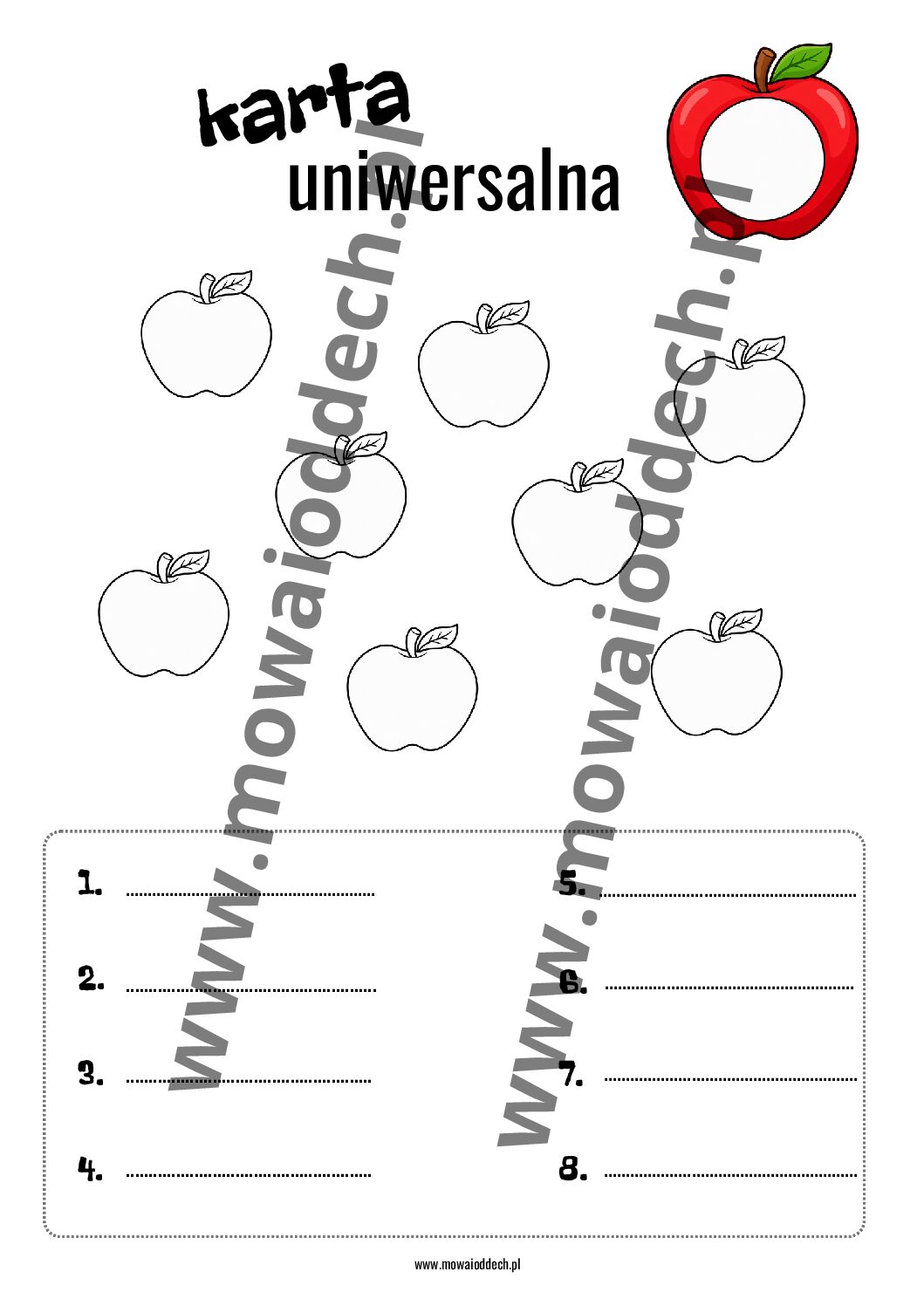 www.mowaioddech.pl - 2026-09-29T073539.543 Jabłuszkowa PAKA - głoski SZ,Ś,S, Ż plus gratis TR/DR