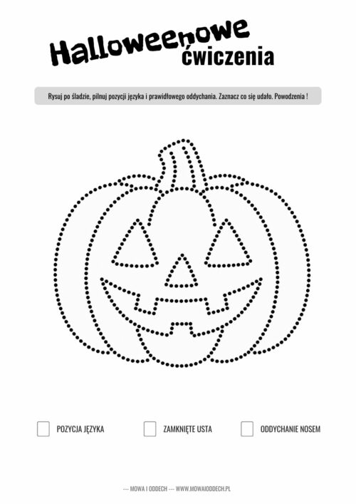 Halloween karta miofunkcjonalna